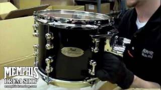 Pearl Reference Pure Drum Set Piano Black Unboxing [upl. by Attecnoc]