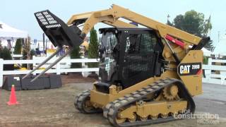 New Cat D Series Skid Steer Auto Loader Functions [upl. by Lisandra22]