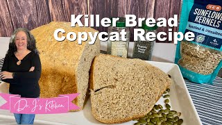 Bread Machine Recipe  Dr Js Killer Bread Copycat Recipe [upl. by Hole]