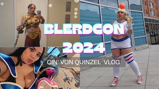 Blerdcon 2024  Cosplay Showfloor Panels Afterparties amp more CVQ Vlog [upl. by Mailliw]