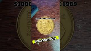 1000 Pesos de 1989Precio Marzo 2024 [upl. by Sardse]