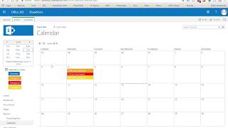 How to customize SharePoint calendar colors [upl. by Nahraf143]