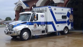 Walkersville Ambulance 248 Responding [upl. by Lew914]