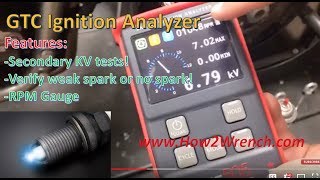 How to test ignition spark output LIVE Weak Spark No Spark Works on Motorcycle ATV Truck Auto GTC [upl. by Raffaello]