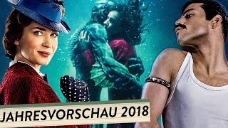 Was 2018 im Kino läuft  JAHRESVORSCHAU [upl. by Sonafets]