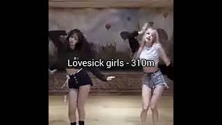 Blackpink most viewed practice dance video blackpink [upl. by Fanestil]