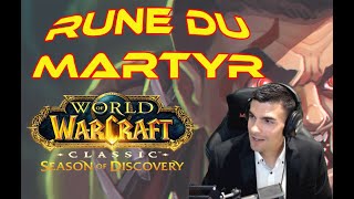 Comment obtenir la rune du martyr pour paladin sur SoD [upl. by Alphonso]