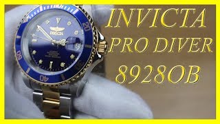 INVICTA PRO DIVER 8928OB  Reloj de buceo  ESPAÑOL [upl. by Jaala]