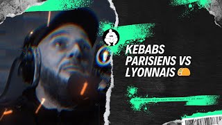 KEBABS PARISIENS VS LYONNAIS 🌮 bassem bassembraiki radiohlib funny reels [upl. by Esojnauj]