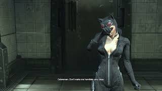 Batman Arkham City Catwoman Black Mask [upl. by Nomla]