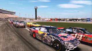 NASCAR The Game 2011 Career  Race 7 Samsung Mobile 500 [upl. by Ellesij]