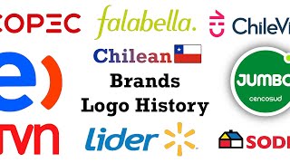 Chilean Brands Logo History [upl. by Carmelina676]