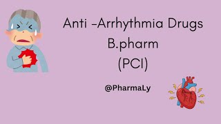 Anti Arrhythmic Drugs [upl. by Enicnarf133]