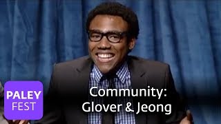 Community  Donald Glover amp Ken Jeong Paley Center 2010 [upl. by Rolyab]