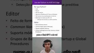 Utilizar Python em sua aplicação  AVEVA Edge 2023 R2 industria aveva scada shorts [upl. by Idak7]