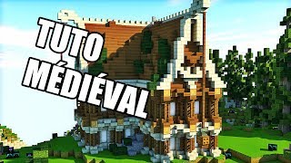 Tutoriel Minecraft  La Maison Medievale [upl. by Nnylrahc]