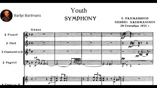 Sergei Rachmaninov  quotYouthquot Symphony in D minor 1891 [upl. by Anayia]