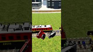 TRAIN VS VEHICLES TRAIN TESTING for Indian bike driving 3d 🤑  viralshort youtubeshorts [upl. by Aldwin797]