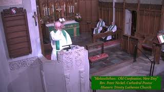 “Melanchthon Old Confession New Day” Rev Peter Nickel [upl. by Arodal68]