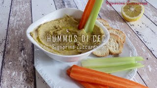 🥗🥗 Hummus di Ceci 🥗🥗 PRONTO IN 5 MINUTI [upl. by Poliard]