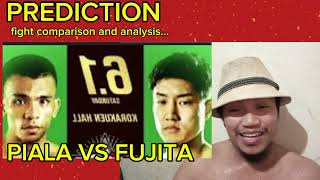 RODEX PIALA VS KENJI FUJITA FIGHT PREDICTION AND ANALYSIS [upl. by Dhu]