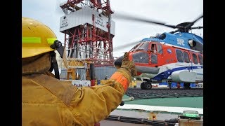 PLATAFORMA  embarque e desembarque em uma Plataforma de Petróleo [upl. by Neelhsa956]