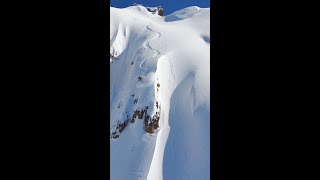 Drone 🚁 Shot Of The Best Run Weve Had Thus Far In Patagonia This Season [upl. by Janeen]