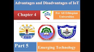 Emerging Technology chapter  4  part  5 Advantages and disadvantages of Internet of Things [upl. by Lorna]