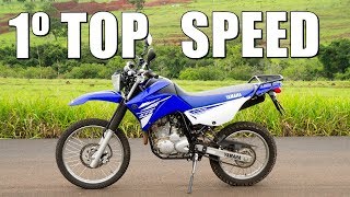 TOP SPEED XTZ 250 LANDER [upl. by Akcimahs]