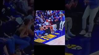 Lebron James Jumps At A Fan 😂 [upl. by Donica]