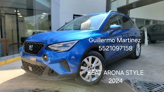 SEAT ARONA STYLE 2024  SEAT CUAUTITLÁN  GUILLERMO MARTÍNEZ [upl. by Langley950]