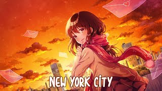 Nightcore  New York City Tanishq amp Indiroots Remix Lyrics 🌆 [upl. by Eneluj864]