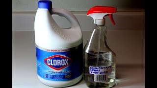 home made disinfectant spray 101 [upl. by Dleifyar]