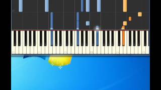 Faithfully Journey Piano tutorial by Synthesia [upl. by Lenette]