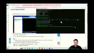 cara install openfoam di Windows [upl. by Robbi]