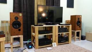 Harbeth HL5 Reference with Naim set up 1 [upl. by Matrona]