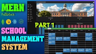 MERN FullStack Multiple School Management App  Role Based School Dashboard Project  Part 1 [upl. by Akaya]