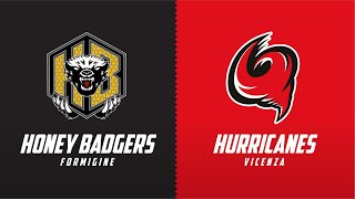 Honey Badgers Vs Hurricanes Vicenza Nine Football League 2024 [upl. by Idas]