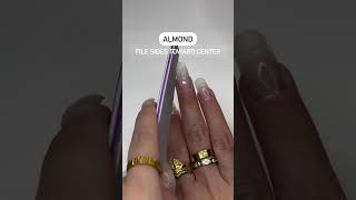 How To Shape Nails 4 Ways 🌟 [upl. by Wappes]