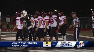 Lakota West Firebirds 41 Mason Comets 0 [upl. by Romo340]