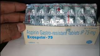 Can Ecosprin prevent heart attack [upl. by Ecyarg]