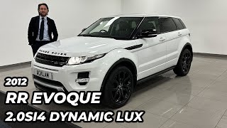 2012 Range Rover Evoque 20SI4 Dynamic Lux [upl. by Boaten]