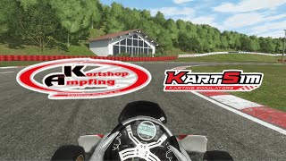 Ampfing  Junior X30  KartSim Pro EU Simulation Software [upl. by Nidraj304]