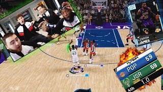 CLUTCH ALLTIME SCORING LEBRON  4 Player INTENSE Basketball Challenge w 2HYPE [upl. by Carol-Jean156]