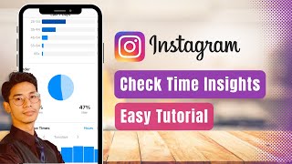 How to Check Time Insights on Instagram [upl. by Otrepur]