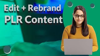 PLR Training  How to Edit and Rebrand PLR Products 2024 [upl. by Imotih19]