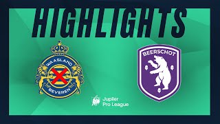 WaaslandBeveren  K Beerschot VA hoogtepunten [upl. by Rick]