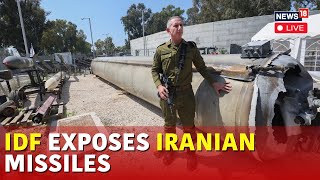 Israel Vs Iran Live  IsraelIran Conflict Israel Shares Photo Of Iran Missiles Remnants  N18G [upl. by Arised39]