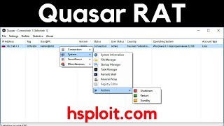 QuasarRAT  The Best Windows RAT  Remote Administration Tool for Windows [upl. by Ainesell421]