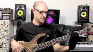 Walking Bass Lesson  Two Chords Per Bar  with Scott Devine L26 [upl. by Rodolphe]